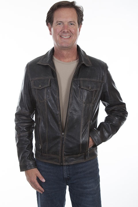 Scully 1032 Men's Leather Jacket - Saratoga Saddlery & International Boutiques