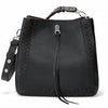 Brighton Handbag Georgia Convertible BLACK Hobo From the Interlok Collection H36523 - Saratoga Saddlery & International Boutiques