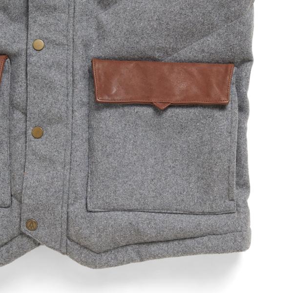 Alps & Meters Men's Alpine Hooded Vest in Grey ON SALE NOW! - Saratoga Saddlery & International Boutiques