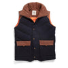 Alps & Meters Alpine Hooded Vest in Navy - Saratoga Saddlery & International Boutiques