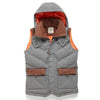 Alps & Meters Alpine Hooded Vest in Grey - Saratoga Saddlery & International Boutiques