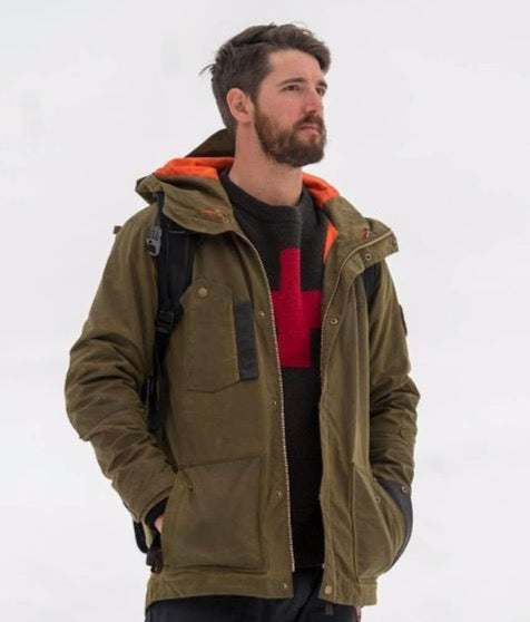 Alps & Meters Men's Patrol Parka Olive - Saratoga Saddlery & International Boutiques