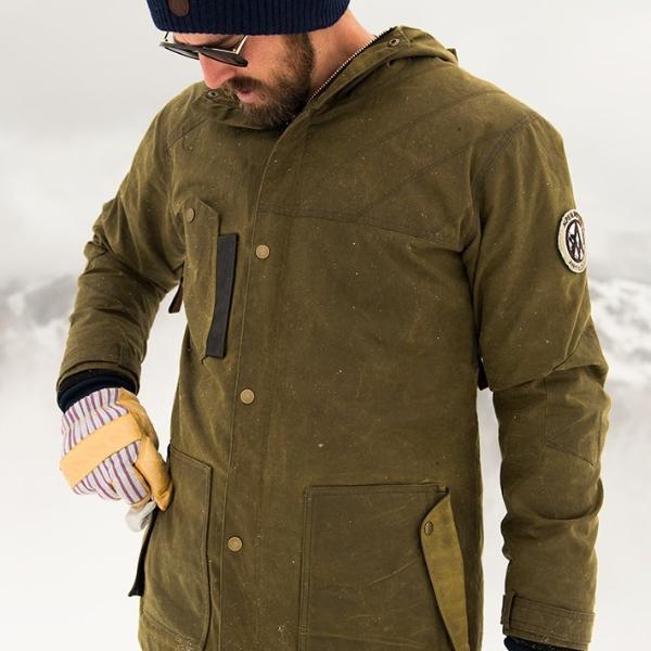 Alps & Meters Men's Patrol Parka Olive - Saratoga Saddlery & International Boutiques