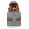 Alps & Meters Men's Alpine Hooded Vest in Grey ON SALE NOW! - Saratoga Saddlery & International Boutiques