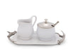 Vagabond House Antler Sugar and Creamer Set B317A - Saratoga Saddlery & International Boutiques