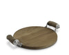 Vagabond House Antler Handle Wood Cheese Tray - Saratoga Saddlery & International Boutiques