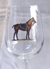 Artfully Equestrian Polo Wine Glass Saddle Pad - Saratoga Saddlery & International Boutiques