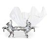 Arthur Court 050350 Acrylic Horse Bowl with Stand - Saratoga Saddlery & International Boutiques