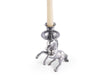 Silver Horse Candle Holder Rearing Horse Arthur Court 112H15 - Saratoga Saddlery & International Boutiques