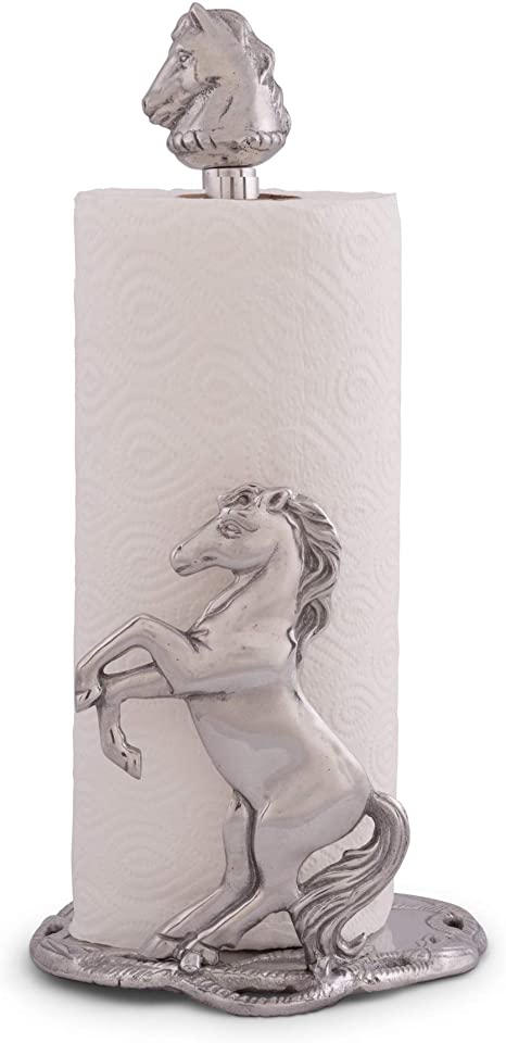 Arthur Court Horse Paper Towel Holder 550172 - Saratoga Saddlery & International Boutiques
