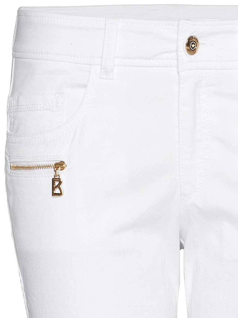 Bogner Women's Laguna Golf Pants in White - Saratoga Saddlery & International Boutiques