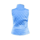 B Vertigo Eugene Women's Quilted Vest in Provence Blue - Saratoga Saddlery & International Boutiques