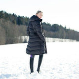 B Vertigo Women's Elina Down Long Winter Coat - Saratoga Saddlery & International Boutiques