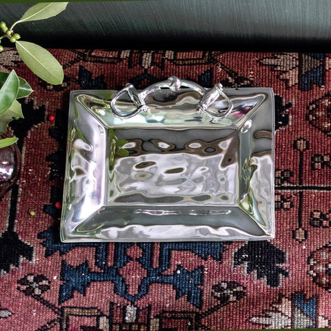 Vagabond Pewter Fox Napkin Ring SS23