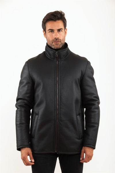 Bergen of Norway Men's Maverick Shearling Coat - Saratoga Saddlery & International Boutiques