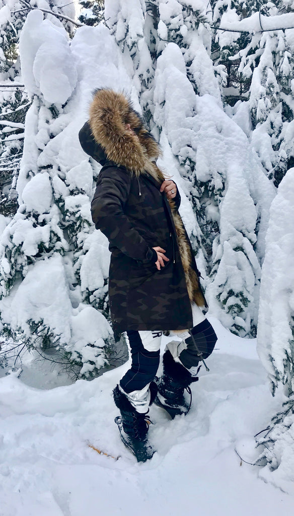 Camo winter coat 2025