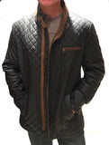 Bergen of Norway Men's Munich Quilted Leather Brown - Saratoga Saddlery & International Boutiques