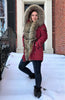 Bergen of Norway Ashley Winter Coat with Fur Trim - Saratoga Saddlery & International Boutiques