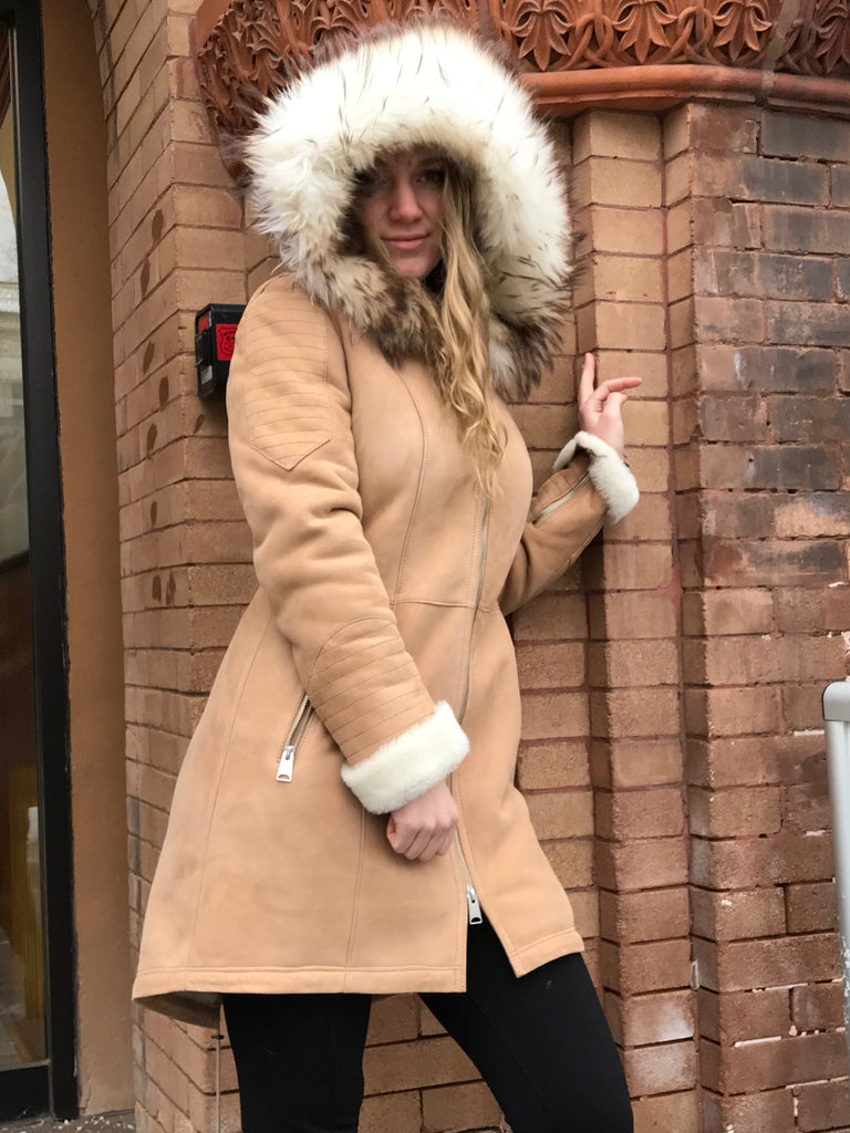 Bergen of Norway Kimberly Shearling Coat - Saratoga Saddlery & International Boutiques