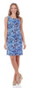 Jude Connally Beth Dress in Ocean Sails Navy