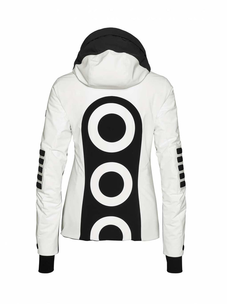 Bogner Sport - Women's Cleo Black & White Winter and Ski Jacket - Saratoga Saddlery & International Boutiques