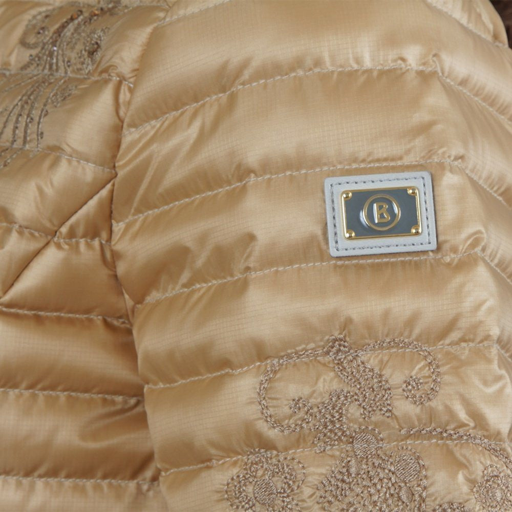 Bogner Women's Audrey Down Jacket in Champagne Gold - Saratoga Saddlery & International Boutiques