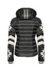 Bogner Women's Elia Ski Jacket in Black Multi