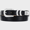 Brighton Catera Black Croco 19403 Men's Belt