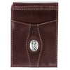 Brighton Devonshire Money Clip Wallet M1123 FW20 Black and M1125 Brown - Saratoga Saddlery & International Boutiques