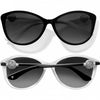 Brighton Ferrara Women's Sunglasses A12623 COLOR BLACK WHITE - Saratoga Saddlery & International Boutiques