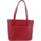Brighton Red Leather Tote Gabriella Medallion From The Ferrara Collection - Saratoga Saddlery & International Boutiques