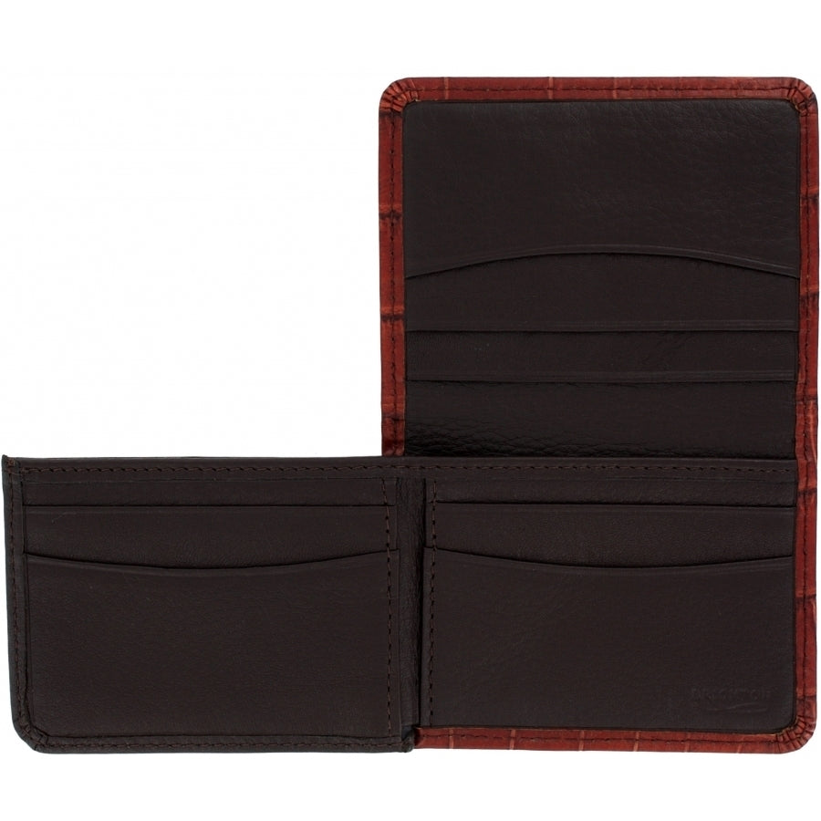 St. Louis Cardinals Fossil Quinn Flip ID Bifold Wallet - Black