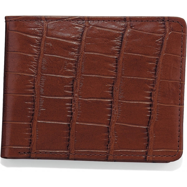 Brighton Wallet Rockefeller Passcase Wallet 89553 in Black 89557 in Brown - Saratoga Saddlery & International Boutiques