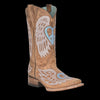 CORRAL Kids Western Boots GLITTER HEART Square Toe Teen T0145 ON SALE