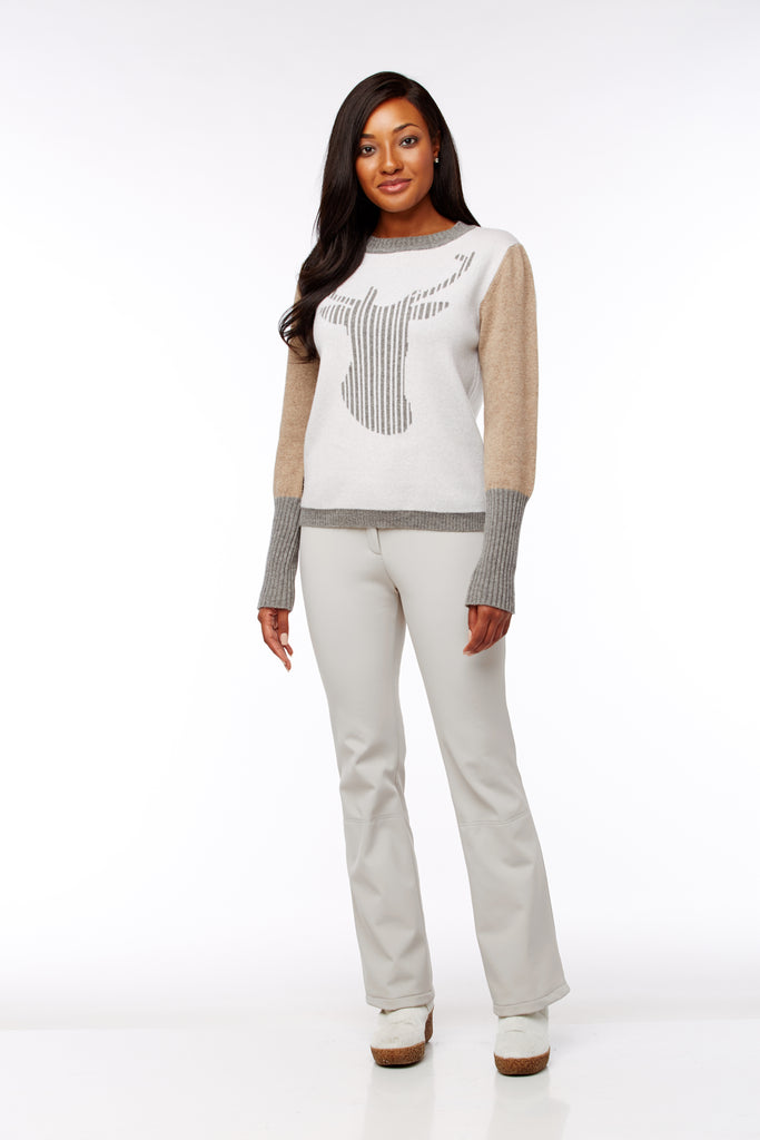 M. Miller Cashmere Crew Neck Sweater ON SALE - Saratoga Saddlery & International Boutiques