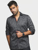 Au Noir Men's Shirt Callisto Black SS22 - Saratoga Saddlery & International Boutiques