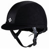 Charles Owen Ayr Plus Black Fabric Ridding Helmet