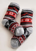Charlie Paige Santa's Lil Helper Cozy Socks 408079 FW22 - Saratoga Saddlery & International Boutiques