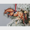 Classy Equine Jumping Horse Ornament - Chestnut Hunter Jumper CEHOD51 FW22 - Saratoga Saddlery & International Boutiques