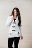 Simply Natural Women's Claudia Cardigan in Ivory - Saratoga Saddlery & International Boutiques