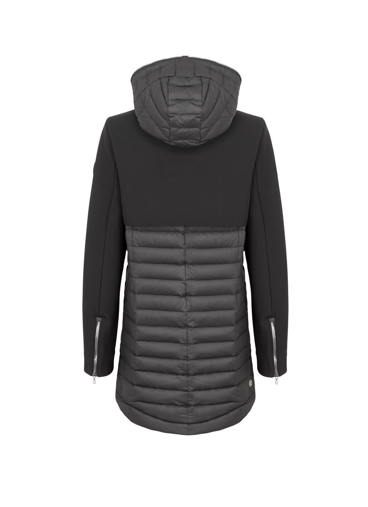 Colmar Women's Empire Down Jacket in Black - Saratoga Saddlery & International Boutiques