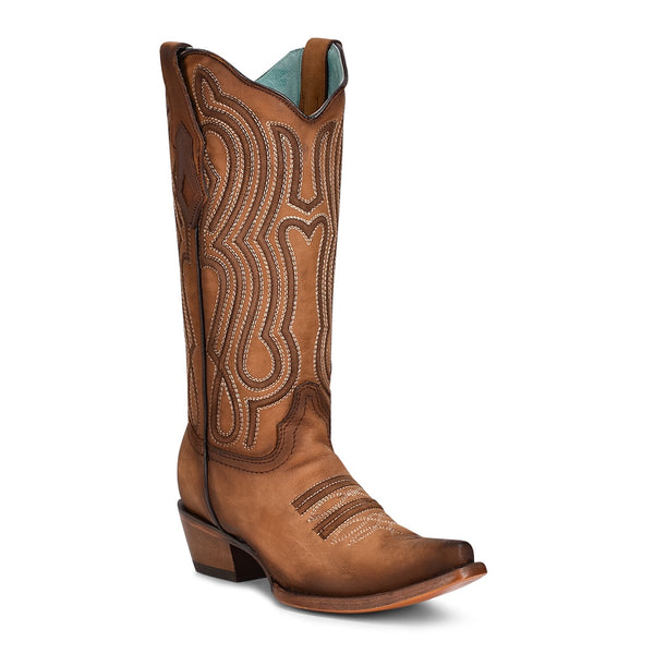 Corral LD Shedron Laser & Embroidery Boots C3869 - Saratoga Saddlery & International Boutiques