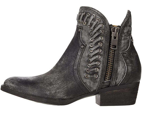 Corral Circle G Q0200 LD Black Studs & Women Bootie Round Toe - Saratoga Saddlery & International Boutiques