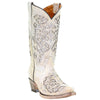 Corral Teens T0021 White Glitter Boots SS22 - Saratoga Saddlery & International Boutiques