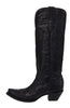 Corral Women's A4047 Black Vintage Eagle Tall Cowboy Boots SS23 - Saratoga Saddlery & International Boutiques