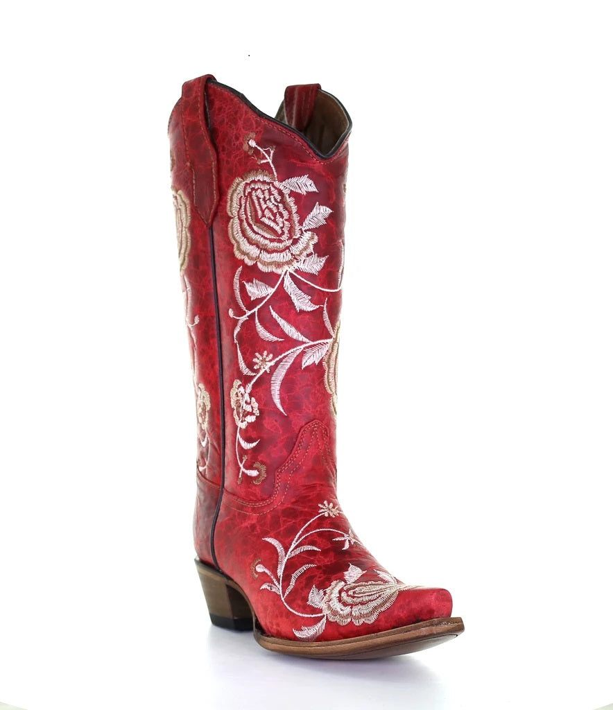 Corral Circle G L5693 Red Women's Cowboy Boot - Saratoga Saddlery & International Boutiques