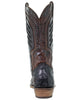 Corral Men's A3635 Cowboy Boot Oil Brown Caiman Embroidery & Woven Shaft Boots - Saratoga Saddlery & International Boutiques