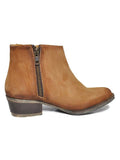 Corral Q0035 Womens Shortie Tan Leather Close - Saratoga Saddlery & International Boutiques