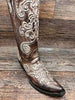 Corral Women's Brown Cowboy Boot with Studs C3848 - Saratoga Saddlery & International Boutiques