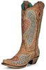 Corral Women's Sand Color Iconic Heart with Wings Cowboy Boots A4235 - Saratoga Saddlery & International Boutiques